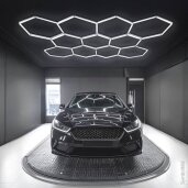 LED korio (hexagon) sviestuvai