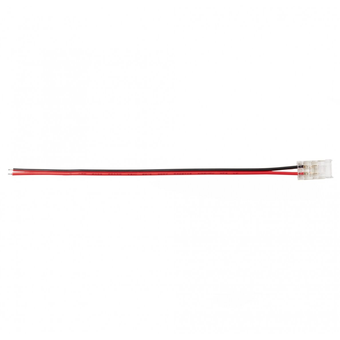 2 kontaktų užspaudžiamas sujungimas juosta-laidas LED SMD juostai 8mm