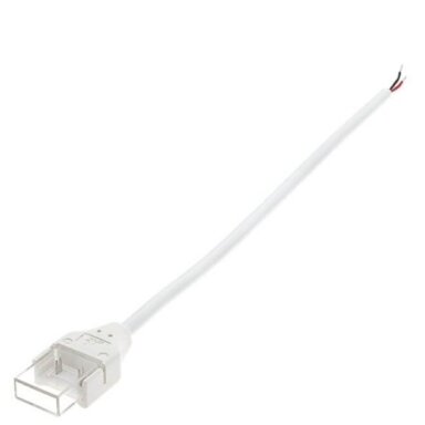 2 kontaktų 15cm vandeniui atsparus sujungimas LED SMD juostai 10mm