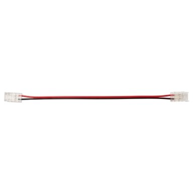 2 kontaktų 2 galų užspaudžiamas sujungimas LED COB juostai 8mm