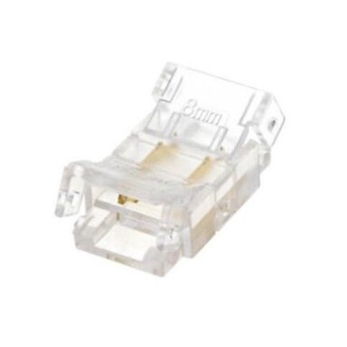 2 kontaktų užspaudžiamas sujungimas juosta-juosta LED SMD juostai 8mm
