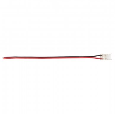 2 kontaktų užspaudžiamas sujungimas juosta-laidas LED COB juostai 8mm