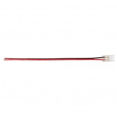 2 kontaktų užspaudžiamas sujungimas juosta-laidas LED SMD juostai 8mm