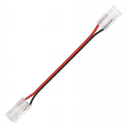 2 galų tiesus užspaudžiamas sujungimas LED COB juostai 5mm