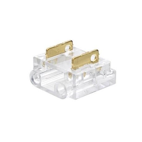 2 kontaktų užspaudžiamas sujungimas juosta-laidas LED SMD/COB juostai 10mm 1