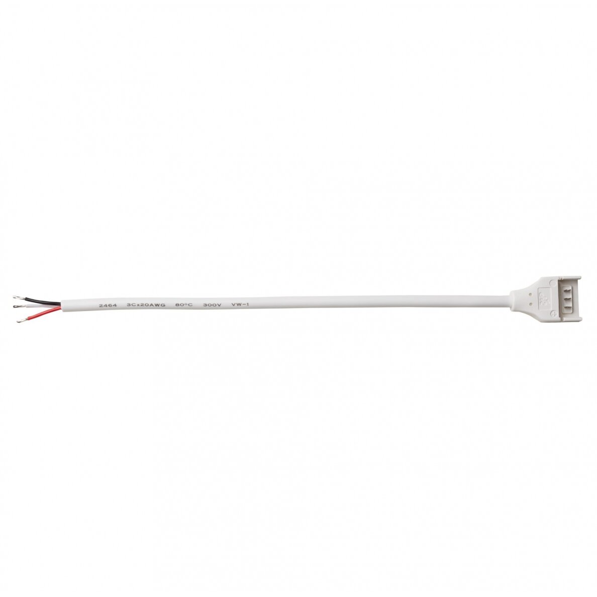 3 kontaktų 15cm vandeniui atsparus sujungimas LED SMD juostai (CCT Magic RGB) 10mm