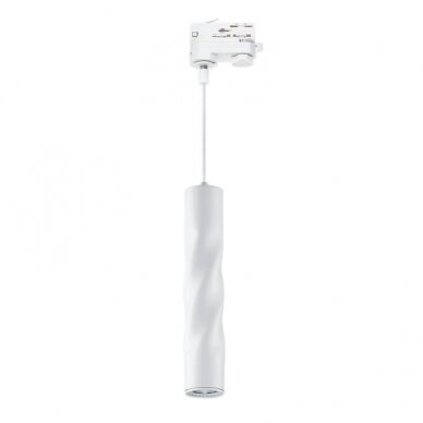3F bėginės LED sistemos pakabos adapteris, baltas 2