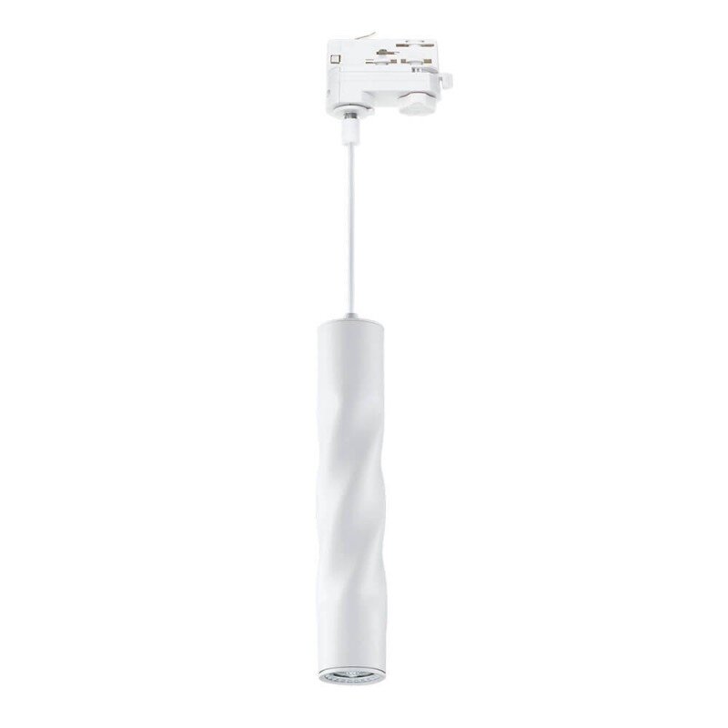 3F bėginės LED sistemos pakabos adapteris, baltas 2