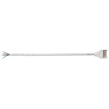 4 kontaktų 15cm vandeniui atsparus sujungimas LED SMD juostai (RGB) 10mm 4 kontaktų 15cm vandeniui atsparus sujungimas LED SMD juostai (RGB) 10mm