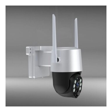 4MP Wi-Fi saulės IP kamera, balta