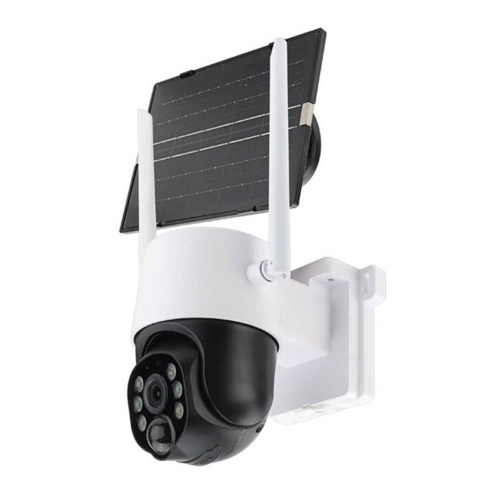 4MP Wi-Fi Solar IP Camera, White 3