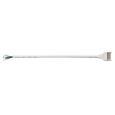 5 kontaktų 15cm vandeniui atsparus sujungimas LED SMD juostai (RGBW) 10mm