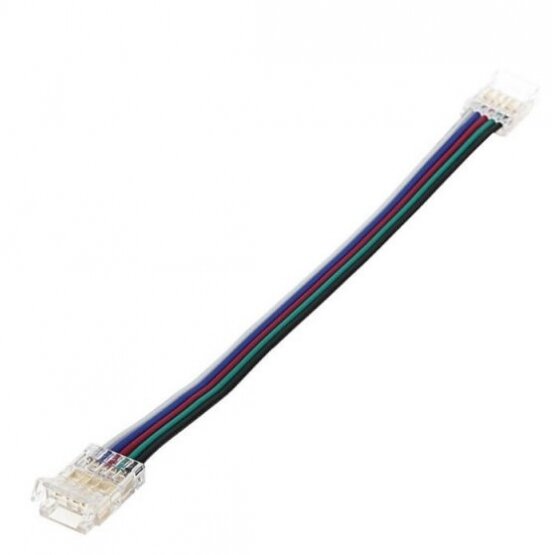 5Pin Fasten Dual Connector for 10mm SMD Strip RGBW 1