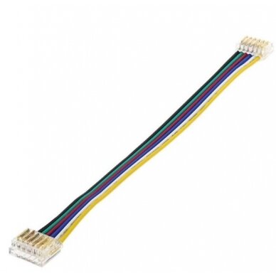 6Pin Clamp Press Dual Connector for 12mm SMD Strip 1