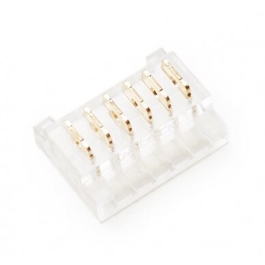 6Pin Clamp Press Connector Strip to Strip for 12mm SMD Strip