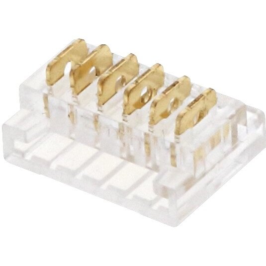6Pin Clamp Press Connector Strip to Strip for 12mm SMD Strip 1