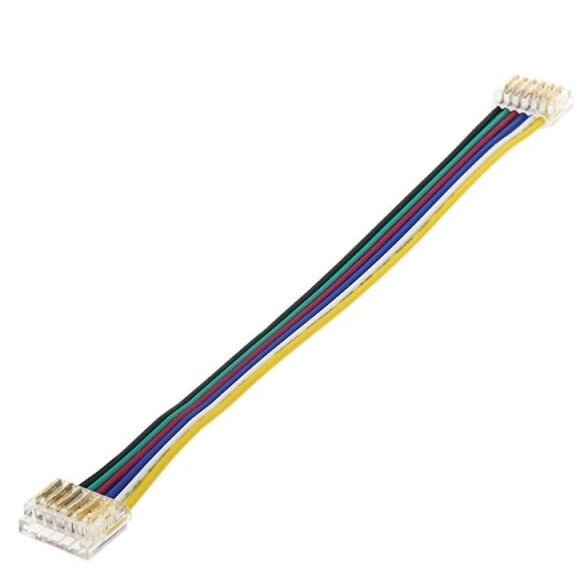 6Pin Clamp Press Dual Connector for 12mm SMD Strip 1