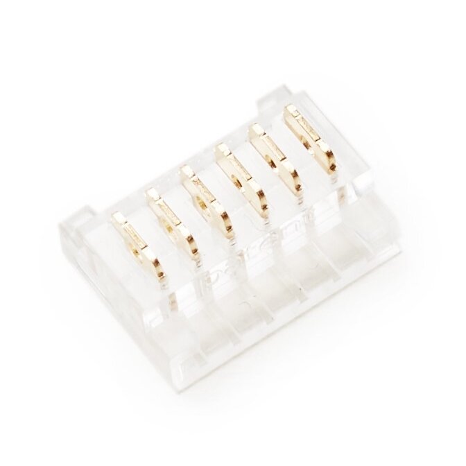 6Pin Clamp Press Connector Strip to Strip for 12mm SMD Strip