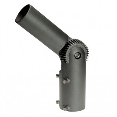 Adapter, 60x60mm, Adjustable Angle, 90°, Black