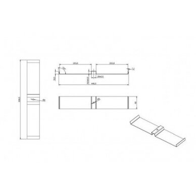 Aluminium Ballasted Strip 1