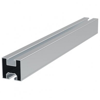Aluminium Silver Rail R13 2400mm