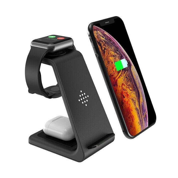 Wireless Charger, 3in1, Phone Stand, for Samsung