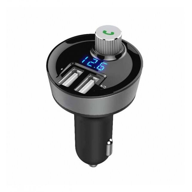 Bluetooth FM Transmitter, Car Charger with MP3 Player