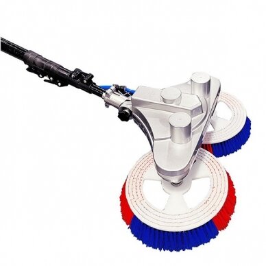 Double Headed Electric Brush, 5.5m, Glass Fiber Handle, AC220 or AC110 Double Headed Electric Brush, 5.5m, Glass Fiber Handle, AC220 or AC110
