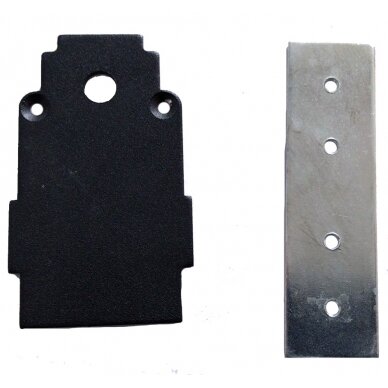 LED Magnetic Track System R35, End Cap Black