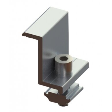 Galinis prispaudėjas su M8x25mm varžtu ir veržle 35mm storio panelei 4 Galinis prispaudėjas su M8x25mm varžtu ir veržle 35mm storio panelei 4