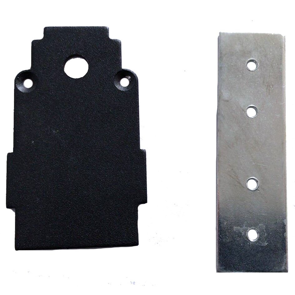 LED Magnetic Track System R35, End Cap Black