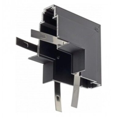 LED Magnetic Track System R35B, Concave Angle, Grey