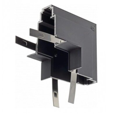 LED Magnetic Track System R35B, Concave Angle, Grey