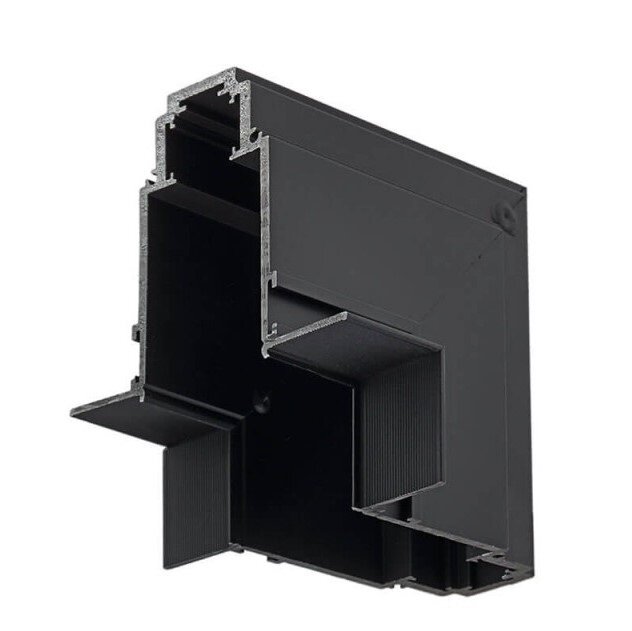 LED Magnetic Track System R35, Concave Angle Black 3