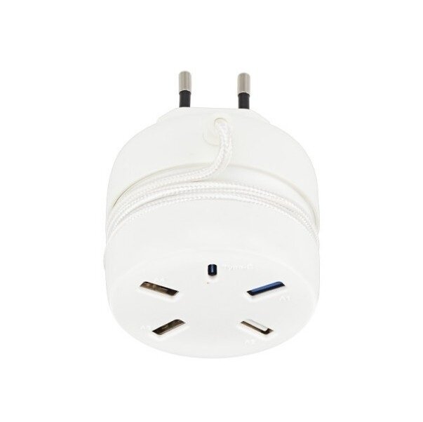 Įkrovimo stotelė-daliklis, USB 4xTYPE-A, 1xTYPE-C 2