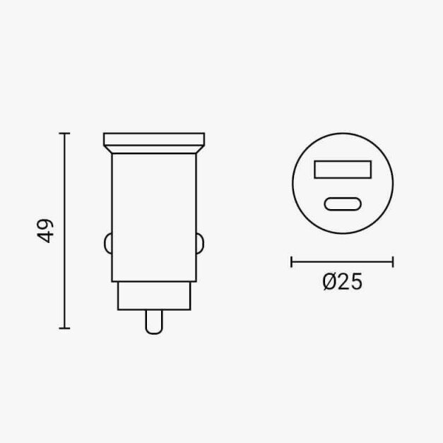 Car Charger 12V Power Outlet (Lighter) 5