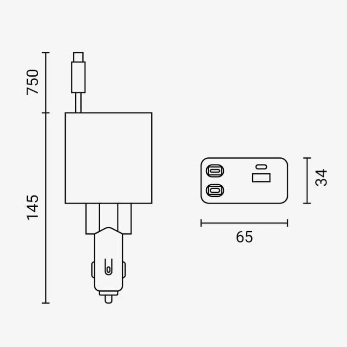 Car Charger 12V Power Outlet (Lighter) 7
