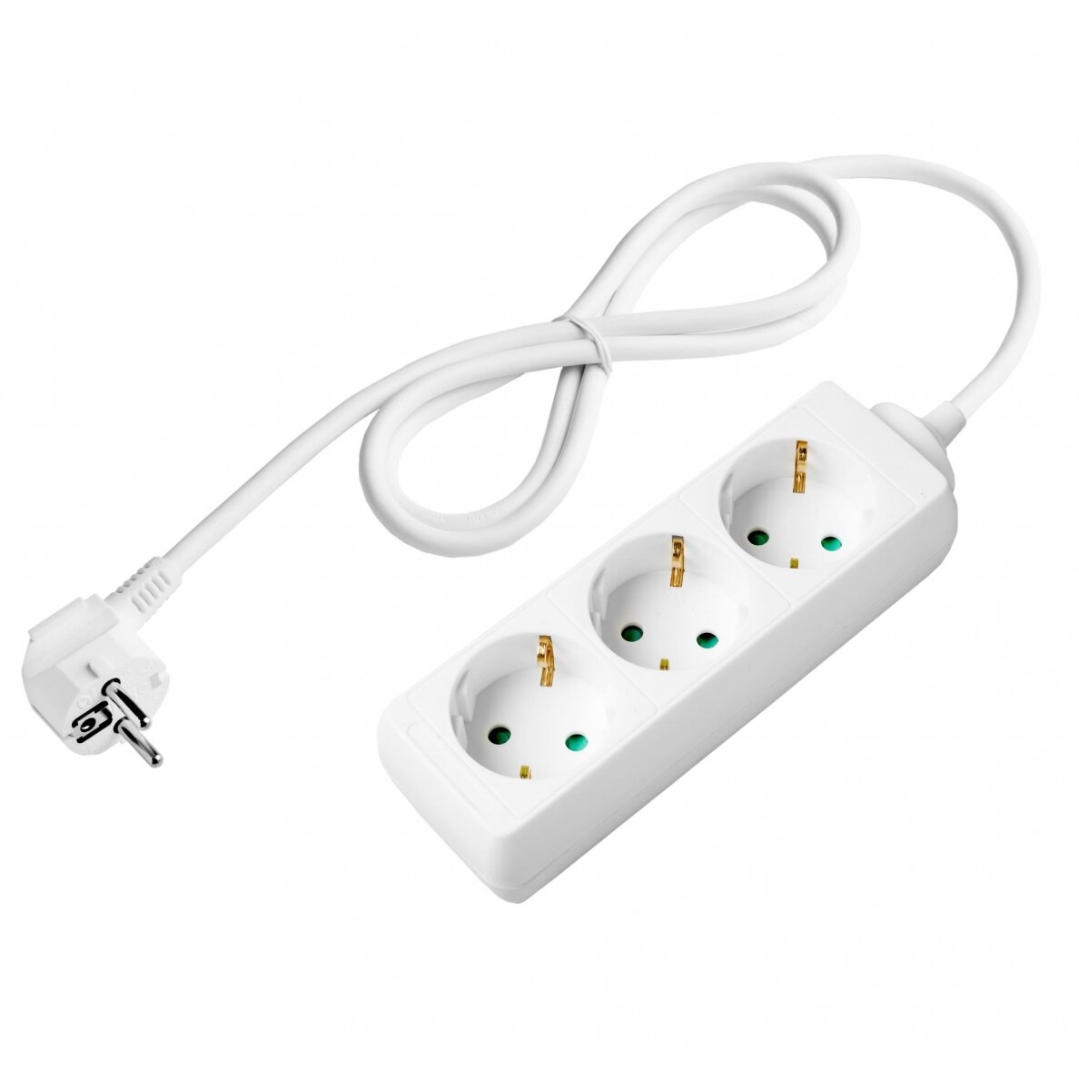 Power Strip, 3 Sockets, 1.5m