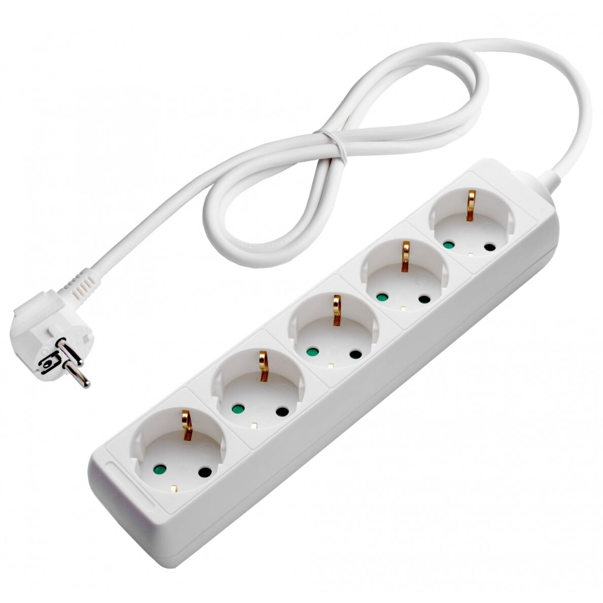 Power Strip, 5 Sockets, 1.5m