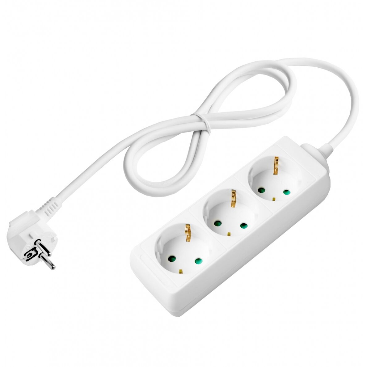 Power Strip, 3 Sockets, 3m