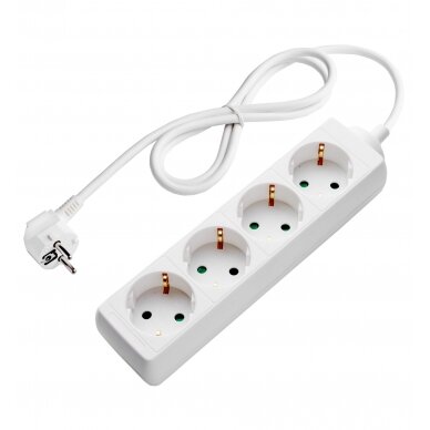 Power Strip, 4 Sockets, 1.5m