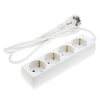 Power Strip, 4 Sockets, 1.5m 1