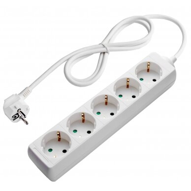 Power Strip, 5 Sockets, 3m