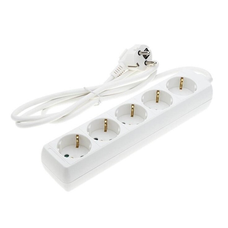 Power Strip, 5 Sockets, 1.5m 1
