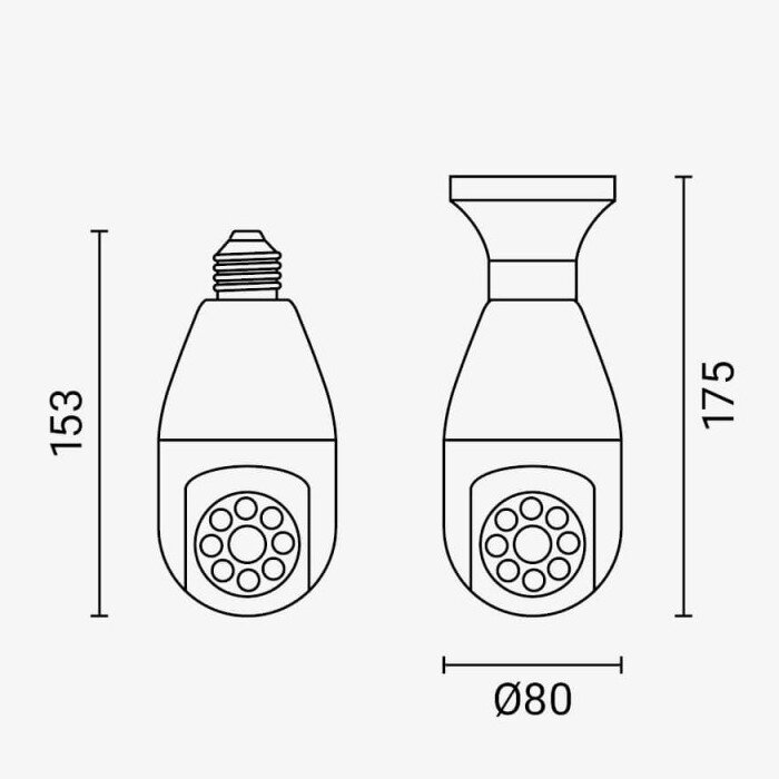 WiFi Smart Camera, Hanging 4