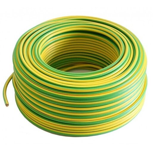 Grounding Cable for Solar Panels, 1x4mm2, 100m/Roll