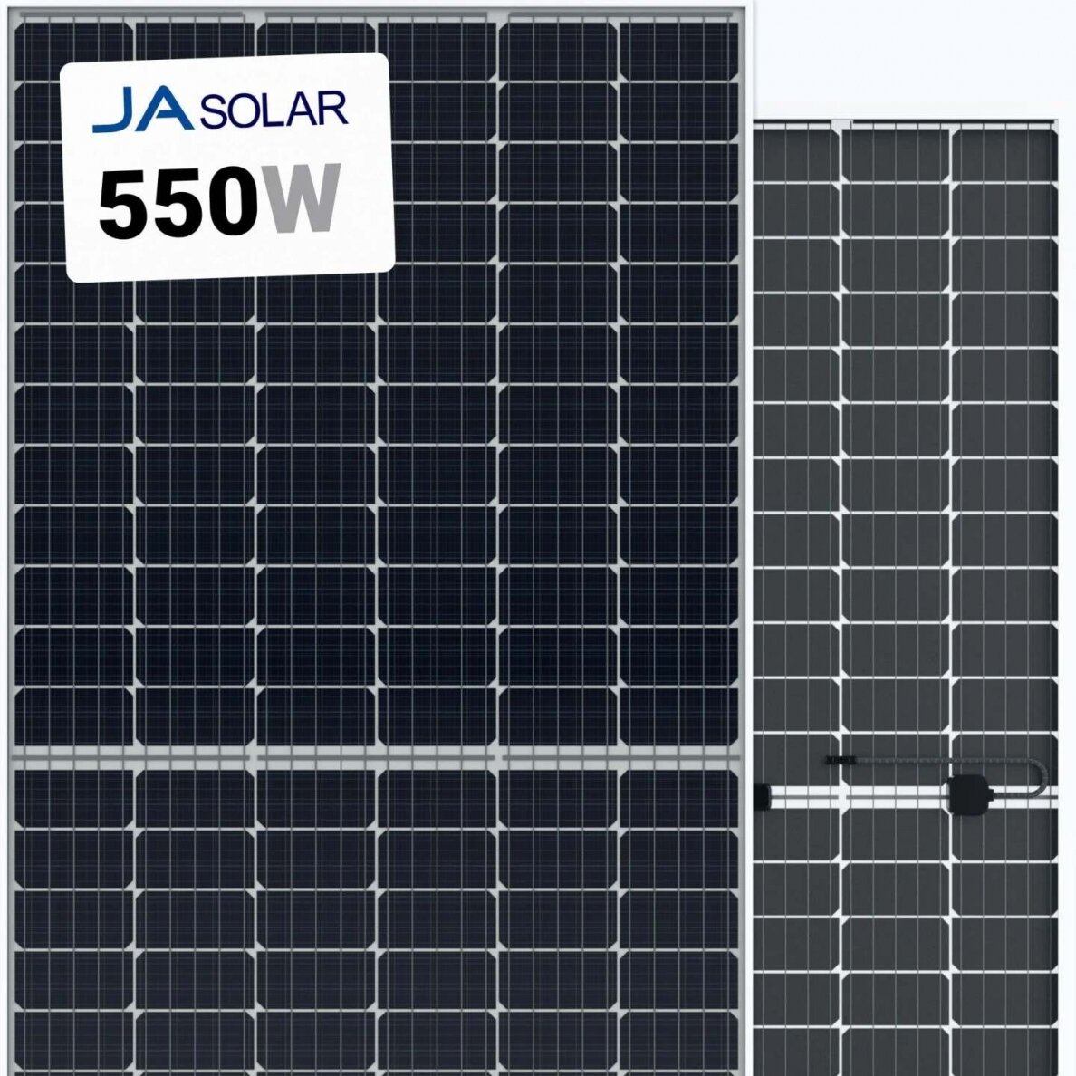 JA Solar Panel, 550Wp, Bifacial, Mono, Perc 1 JA Solar Panel, 550Wp, Bifacial, Mono, Perc 1
