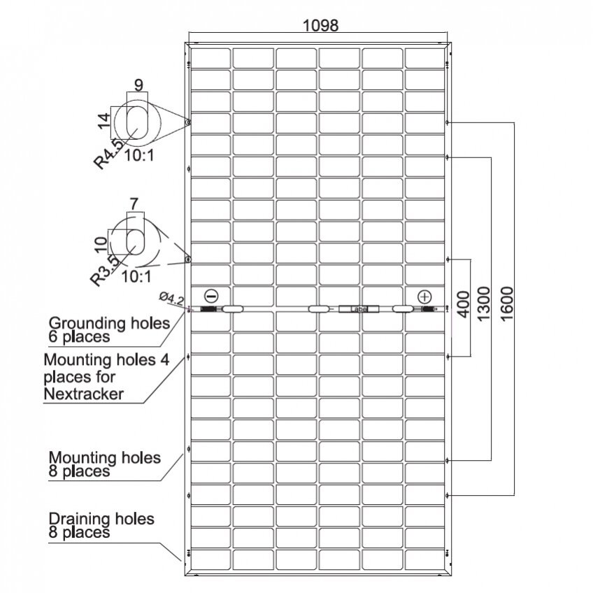 JA Solar Panel, 550Wp, Bifacial, Mono, Perc 3 JA Solar Panel, 550Wp, Bifacial, Mono, Perc 3