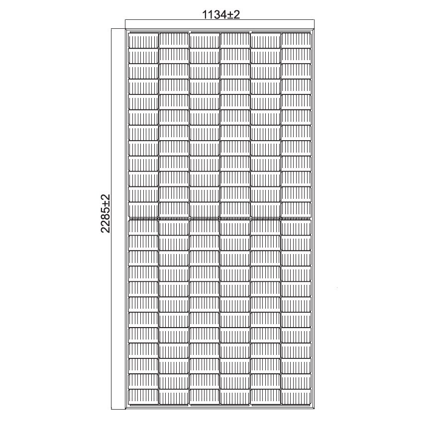 JA Solar Panel, 550Wp, Bifacial, Mono, Perc 2