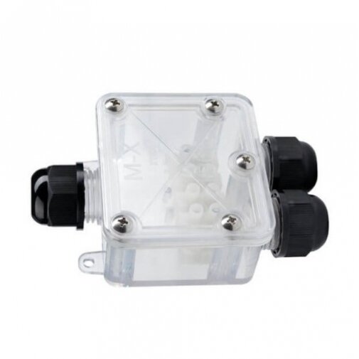Polycarbonate Box Terminal Block, IP68, 3 Terminals 1